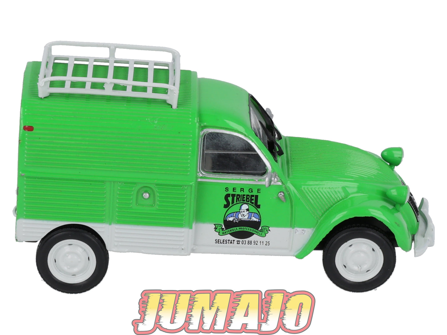 2CV144 Voiture 1/43 NOREV Citroen : 2CV Fourgonnette Striebel 1955