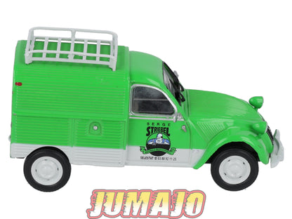 2CV144 Voiture 1/43 NOREV Citroen : 2CV Fourgonnette Striebel 1955