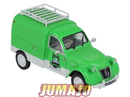 2CV144 Voiture 1/43 NOREV Citroen : 2CV Fourgonnette Striebel 1955