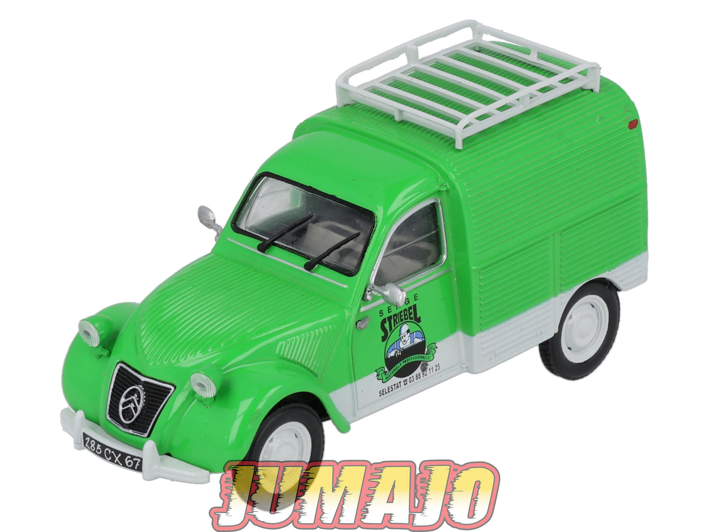 2CV144 Voiture 1/43 NOREV Citroen : 2CV Fourgonnette Striebel 1955