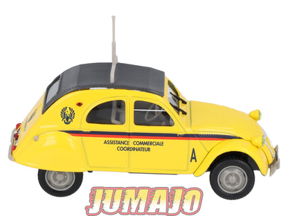 2CV25 Voiture 1/43 NOREV Citroen : 2CV AZLP Assistance commerciale coordinateur