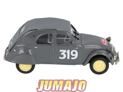 2CV29 Voiture 1/43 NOREV Citroen : 2CV AZ Rallye monte-carlo #319