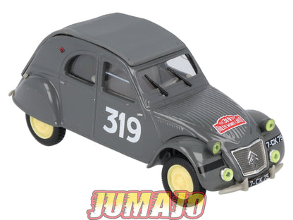 2CV29 Voiture 1/43 NOREV Citroen : 2CV AZ Rallye monte-carlo #319
