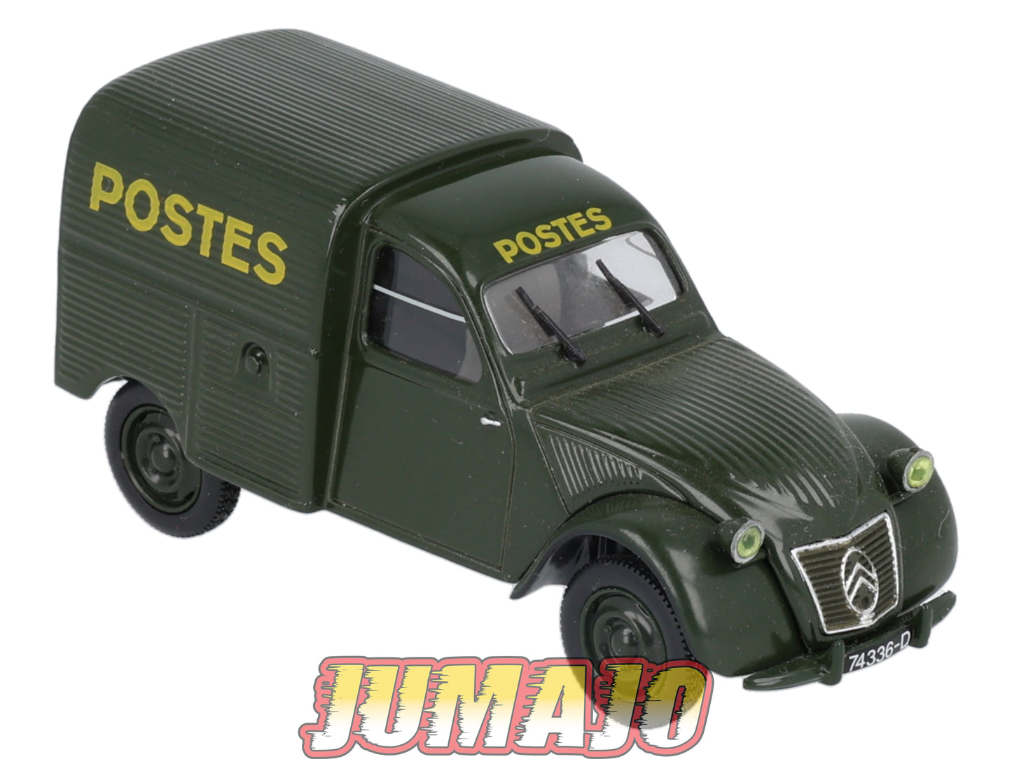 2CV2 Voiture 1/43 NOREV Citroën : 2CV fourgonnette poste 1952