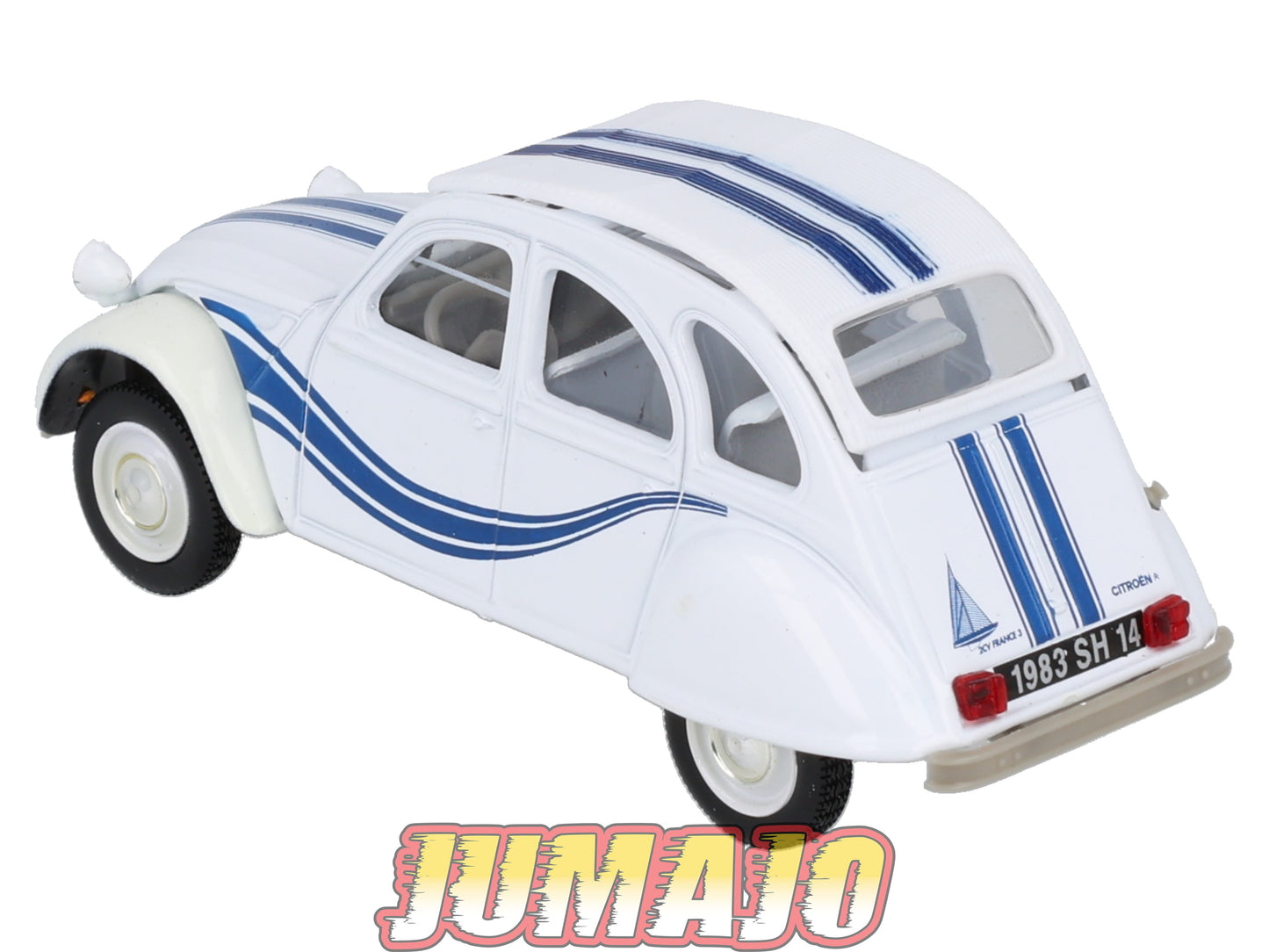 2CV31 Voiture 1/43 NOREV Citroen : 2CV France 3 1983