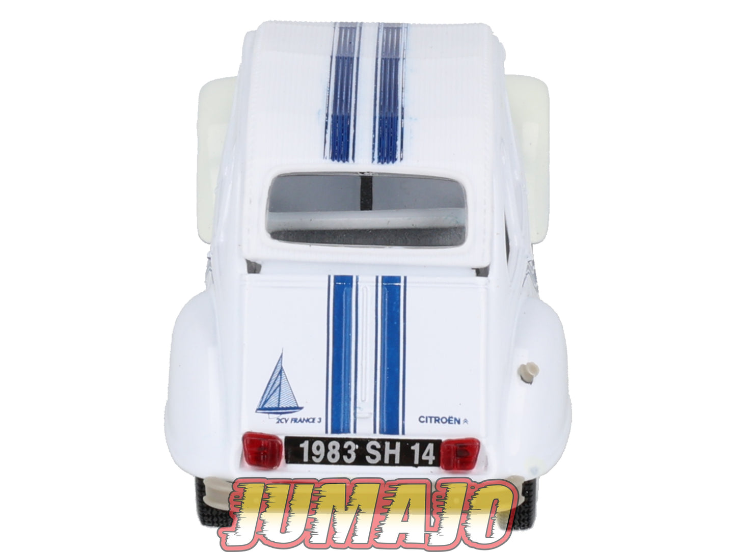 2CV31 Voiture 1/43 NOREV Citroen : 2CV France 3 1983