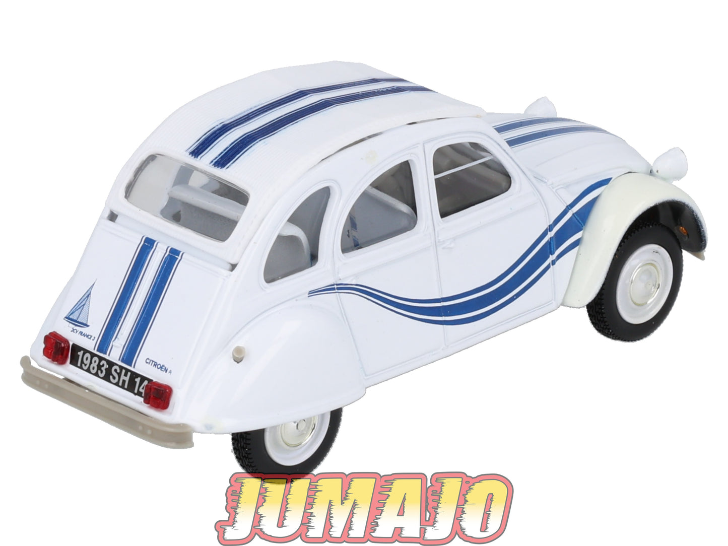 2CV31 Voiture 1/43 NOREV Citroen : 2CV France 3 1983