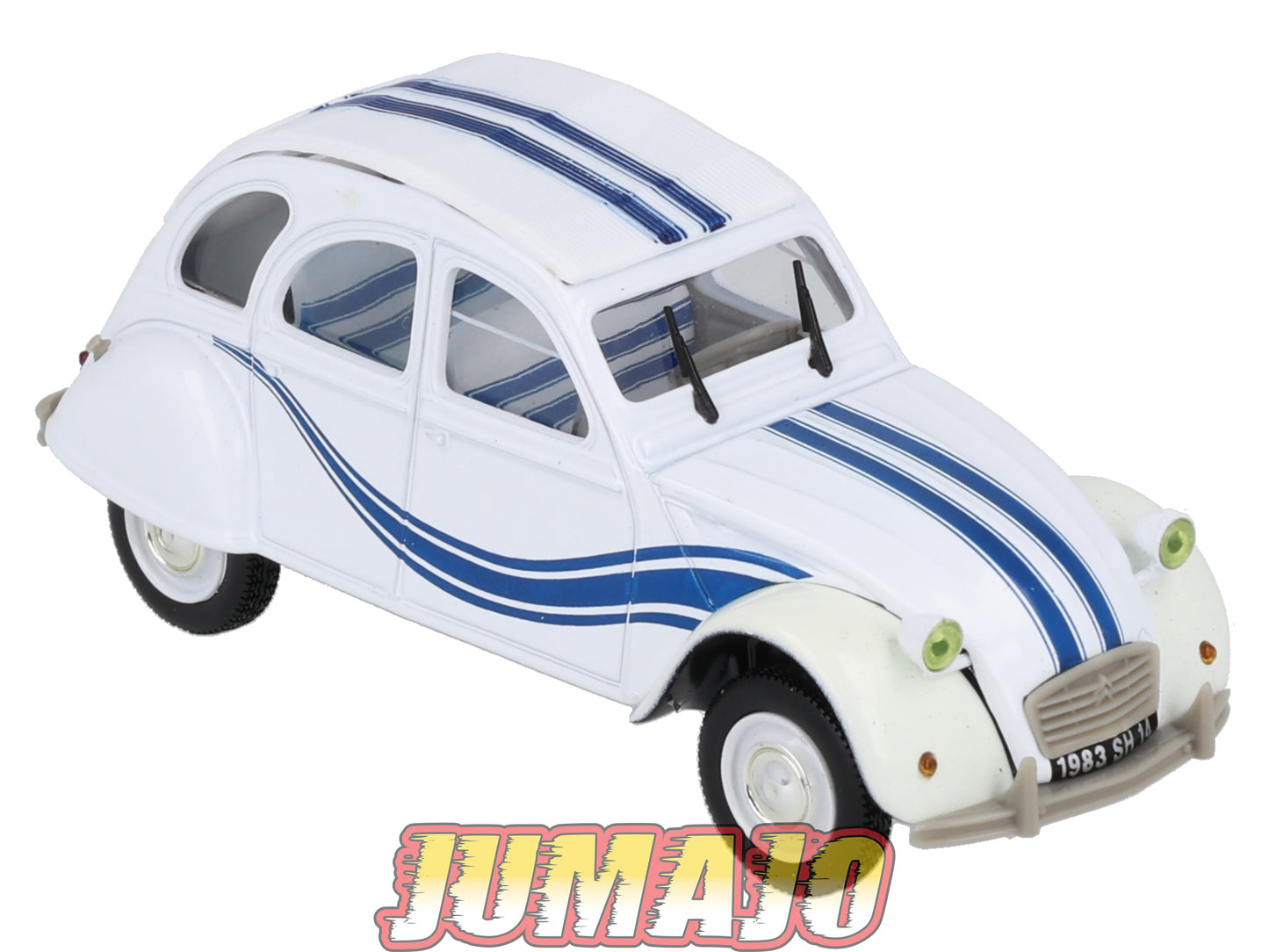 2CV31 Voiture 1/43 NOREV Citroen : 2CV France 3 1983