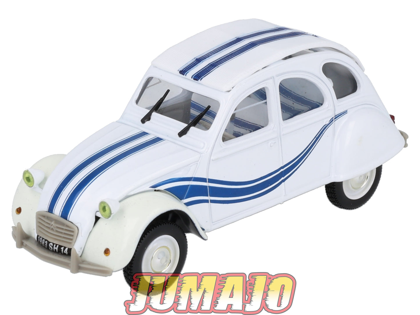 2CV31 Voiture 1/43 NOREV Citroen : 2CV France 3 1983