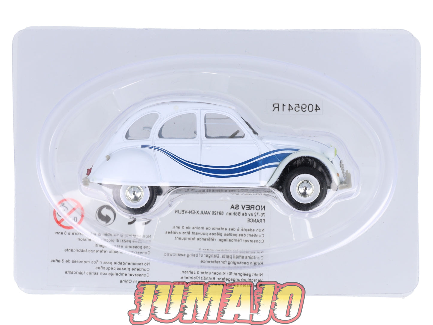 2CV31 Voiture 1/43 NOREV Citroen : 2CV France 3 1983