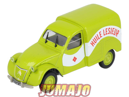 2CV32 Voiture 1/43 NOREV Citroen  : 2CV AZU Huiles Lesieur 1955