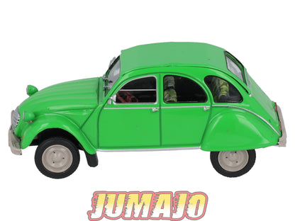 2CV403 Voiture 1/43 ELIGOR Citroen : 2CV 4 Verte