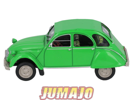 2CV403 Voiture 1/43 ELIGOR Citroen : 2CV 4 Verte