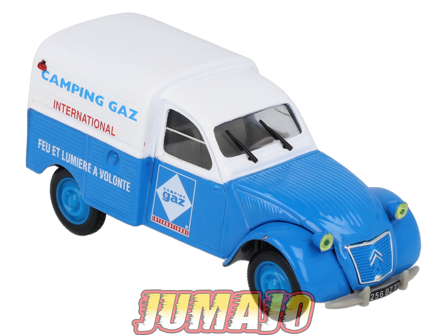 2CV41 Voiture 1/43 NOREV Citroen : 2CV AZU Camping Gaz 1958