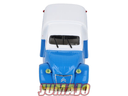 2CV41 Voiture 1/43 NOREV Citroen : 2CV AZU Camping Gaz 1958