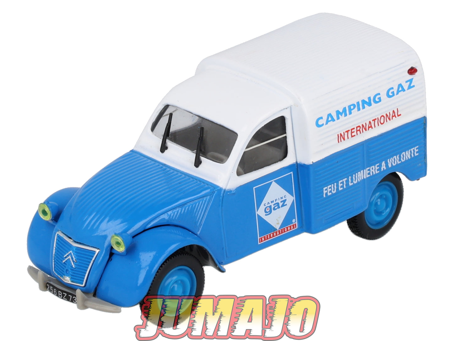 2CV41 Voiture 1/43 NOREV Citroen : 2CV AZU Camping Gaz 1958
