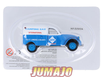 2CV41 Voiture 1/43 NOREV Citroen : 2CV AZU Camping Gaz 1958