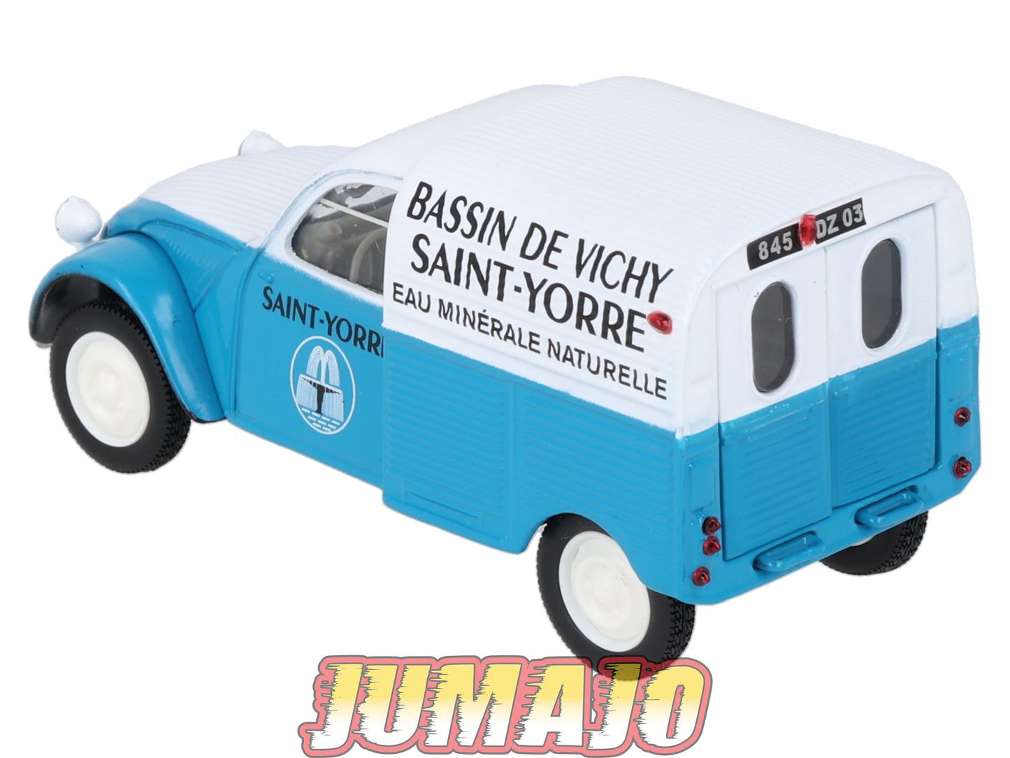 2CV43 Voiture 1/43 NOREV Citroen : 2CV AZU Saint-Yorre 1959