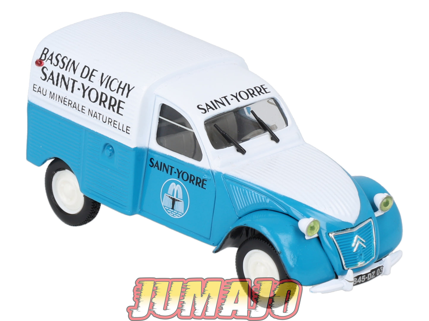 2CV43 Voiture 1/43 NOREV Citroen : 2CV AZU Saint-Yorre 1959