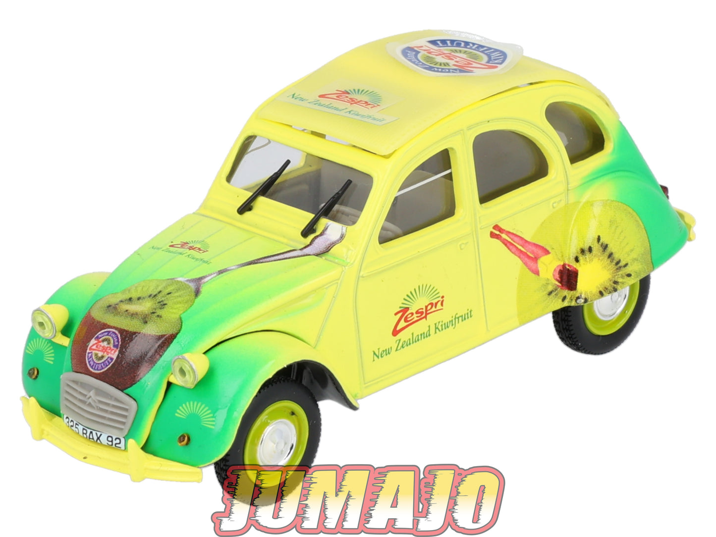 2CV47 Voiture 1/43 NOREV Citroen : 2CV 6 Kiwi Zespri 1997