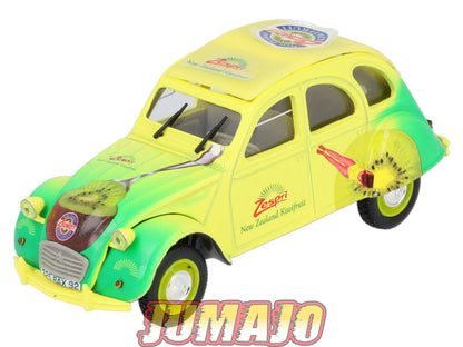 2CV47 Voiture 1/43 NOREV Citroen : 2CV 6 Kiwi Zespri 1997