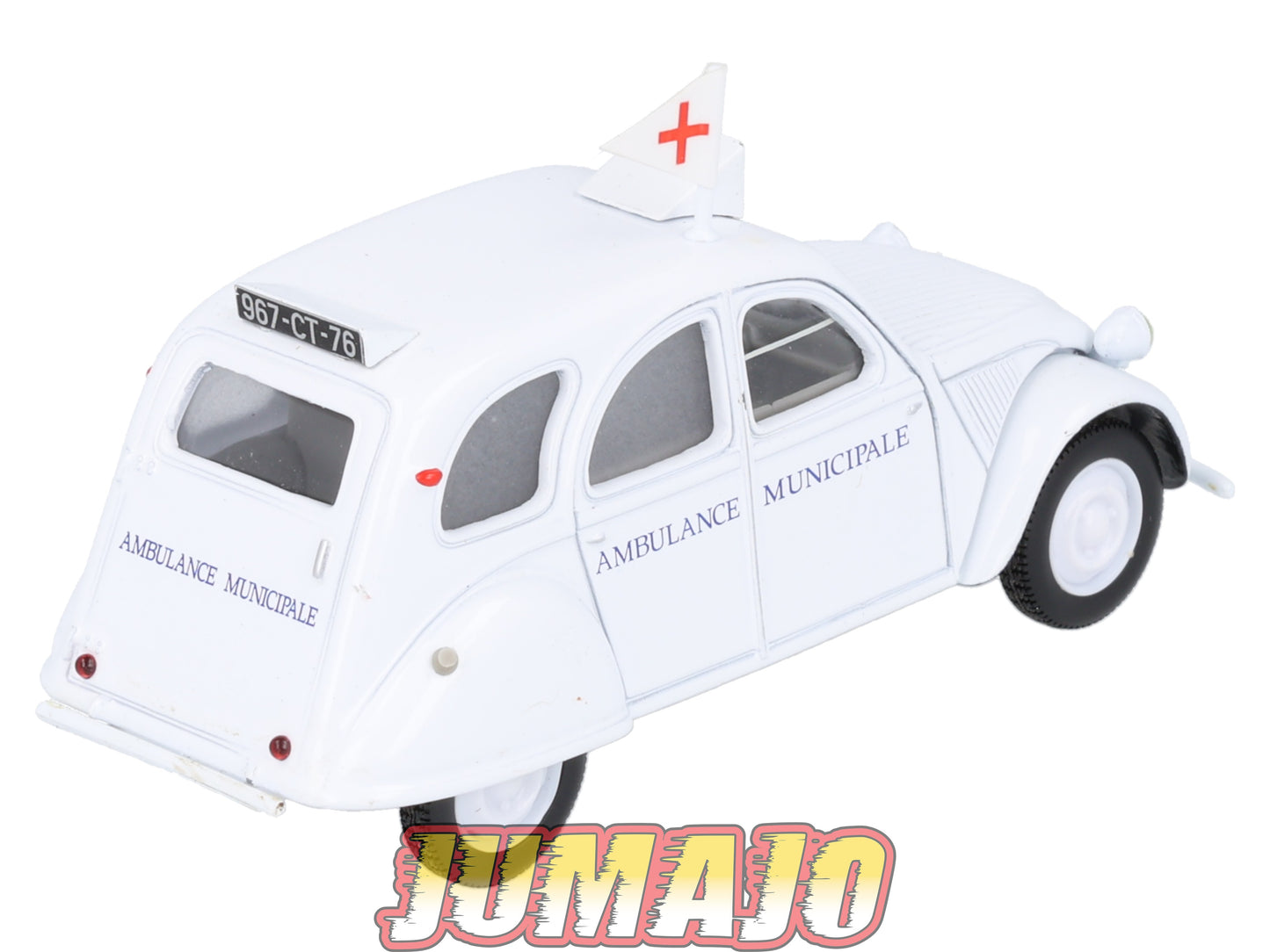 2CV54 Voiture 1/43 NOREV Citroën : 2CV Ambulance 1953 n°54