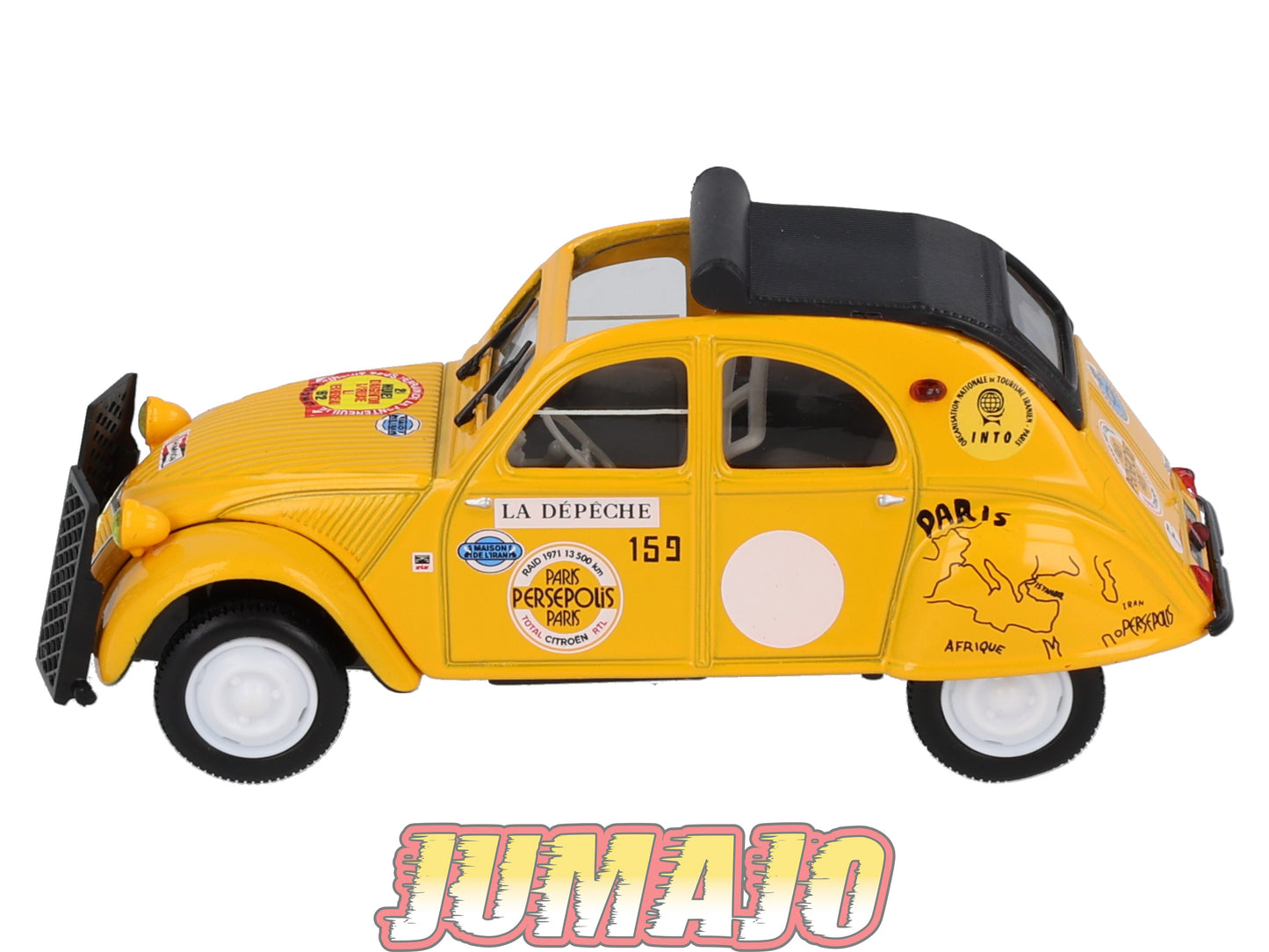 2CV57 Voiture 1/43 NOREV Citroen : Paris Persépolis