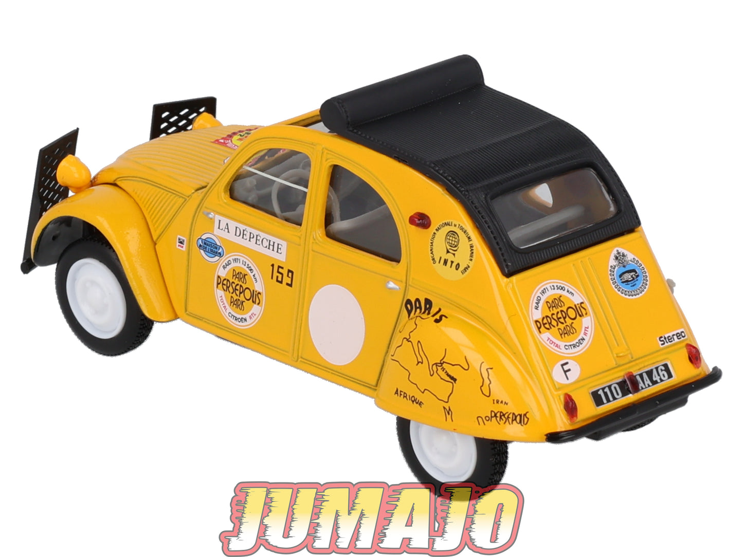 2CV57 Voiture 1/43 NOREV Citroen : Paris Persépolis