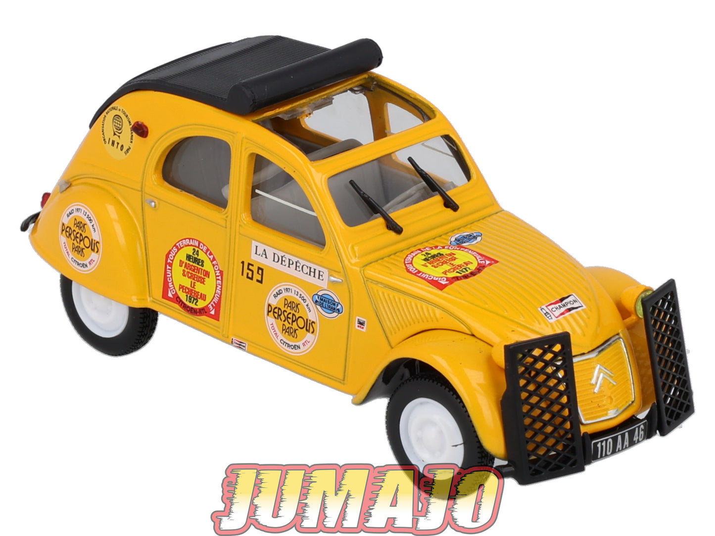 2CV57 Voiture 1/43 NOREV Citroen : Paris Persépolis