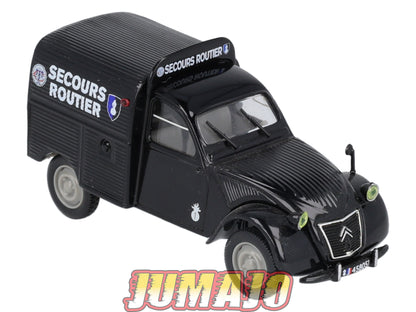 2CV59 Voiture 1/43 NOREV Citroen : 2CV AZU GENDARMERIE Noire