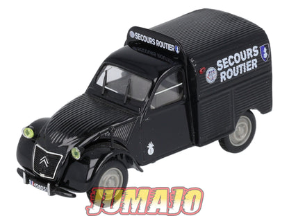 2CV59 Voiture 1/43 NOREV Citroen : 2CV AZU GENDARMERIE Noire