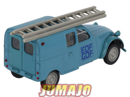 2CV63 Voiture 1/43 NOREV Citroen : 2CV AZU EDF-GDF 1967