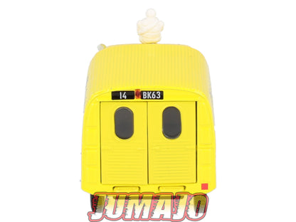 2CV64 Voiture 1/43 NOREV Citroen : 2CV fourgonnette MICHELIN jaune Bibendum