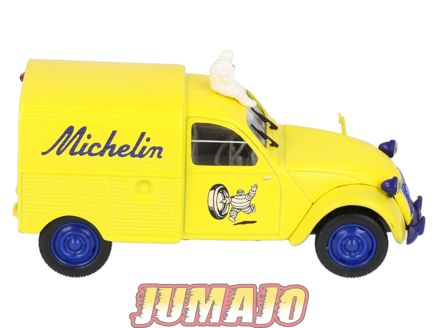 2CV64 Voiture 1/43 NOREV Citroen : 2CV fourgonnette MICHELIN jaune Bibendum