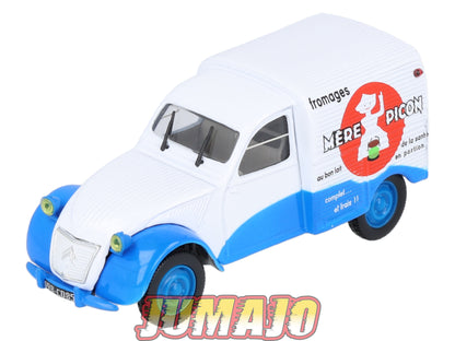 2CV80 Voiture 1/43 NOREV Citroen : 2CV AZU Mère Picon 1958