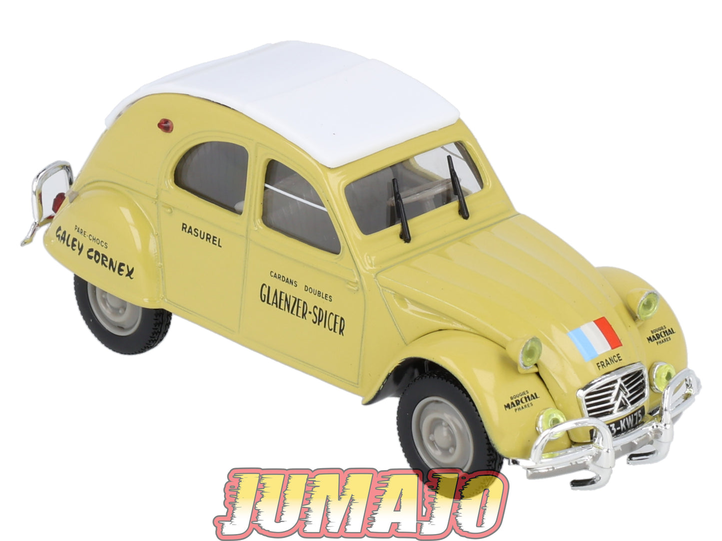 2CV90 Voiture 1/43 ELIGOR Citroen : 2CV AZLF Cardans