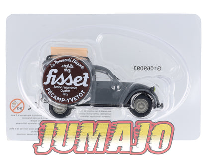 2CV93 Voiture 1/43 NOREV Citroen : 2CV AZU Fisset 1956