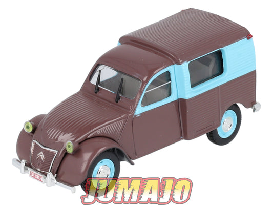 2CV94 Voiture 1/43 NOREV Citroen : 2CV Week end belge