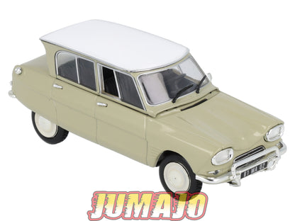 2CV98 Voiture 1/43 NOREV Citroen : 2CV Ami 6 beige Nankin 1967