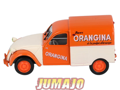 2CV9 Voiture 1/43 NOREV Citroen : 2CV AZU Orangina 1955