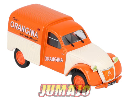 2CV9 Voiture 1/43 NOREV Citroen : 2CV AZU Orangina 1955