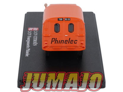 2CVAP102 Voiture 1/43 ELIGOR Auto plus : CITROEN 2CV n°102 Fourgonnette Phinelec