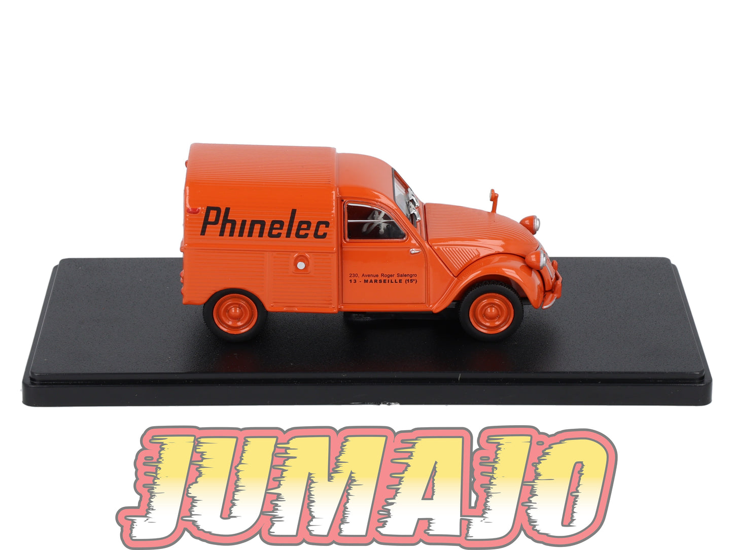 2CVAP102 Voiture 1/43 ELIGOR Auto plus : CITROEN 2CV n°102 Fourgonnette Phinelec