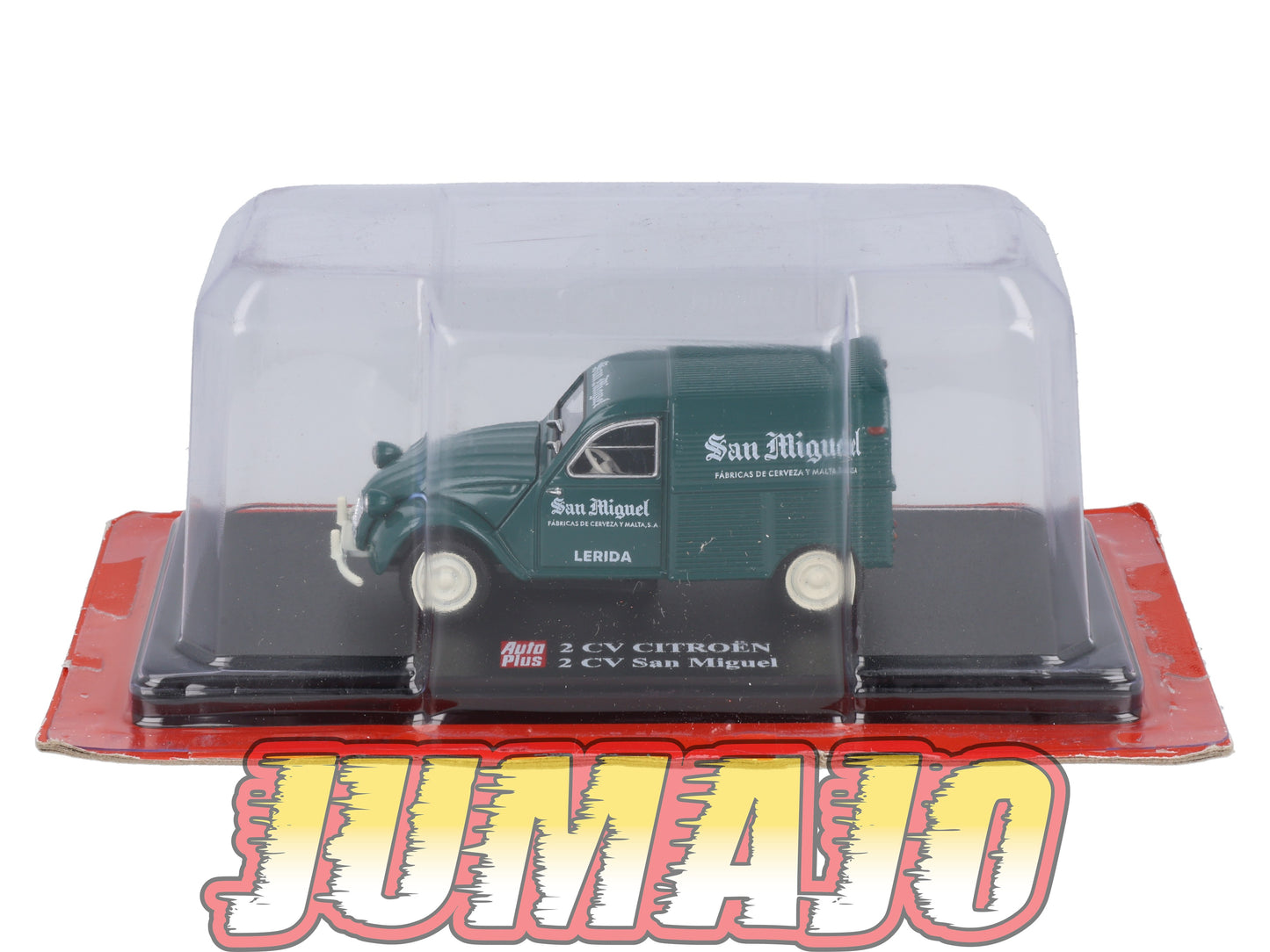 2CVAP103 Voiture 1/43 ELIGOR Auto plus : CITROEN 2CV n°103 San Miguel Bière