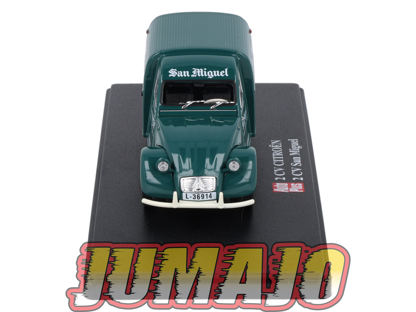 2CVAP103 Voiture 1/43 ELIGOR Auto plus : CITROEN 2CV n°103 San Miguel Bière