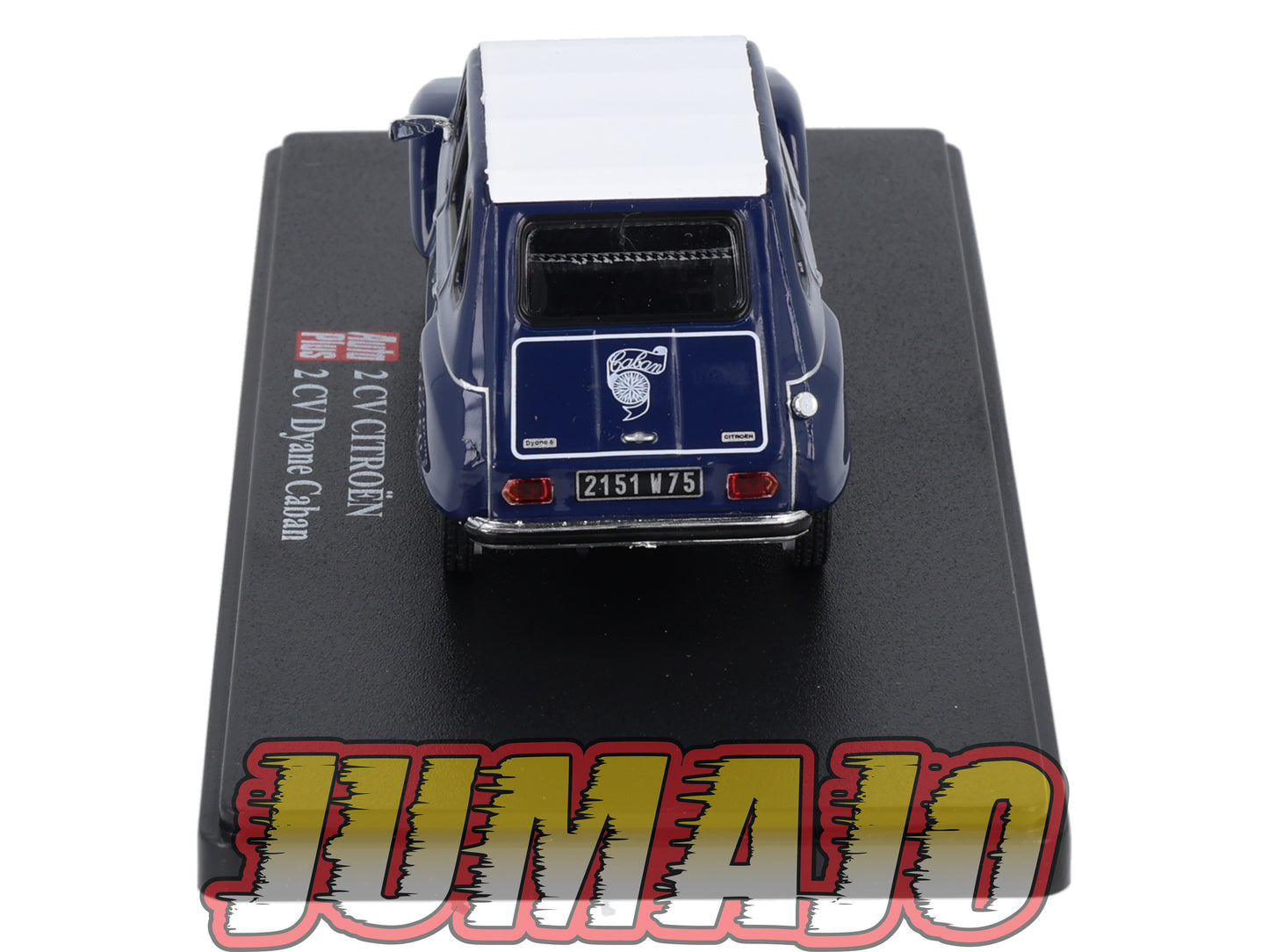 2CVAP103 Voiture 1/43 ELIGOR Auto plus : CITROEN 2CV n°103 San Miguel Bière