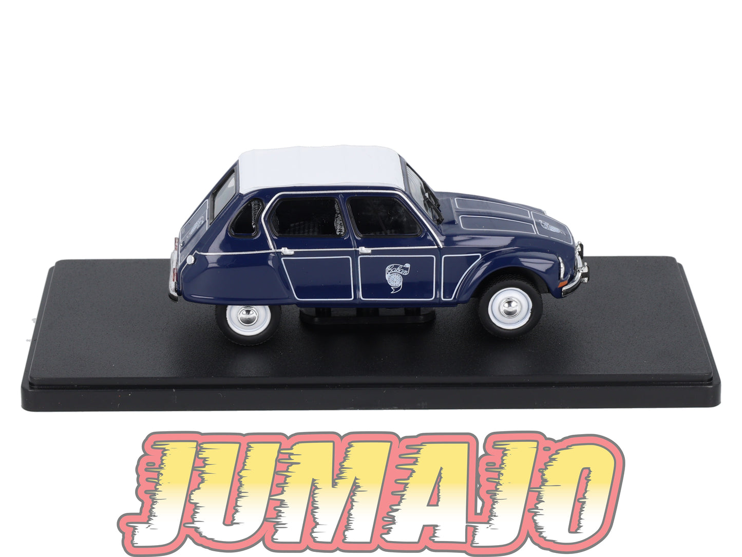2CVAP103 Voiture 1/43 ELIGOR Auto plus : CITROEN 2CV n°103 San Miguel Bière