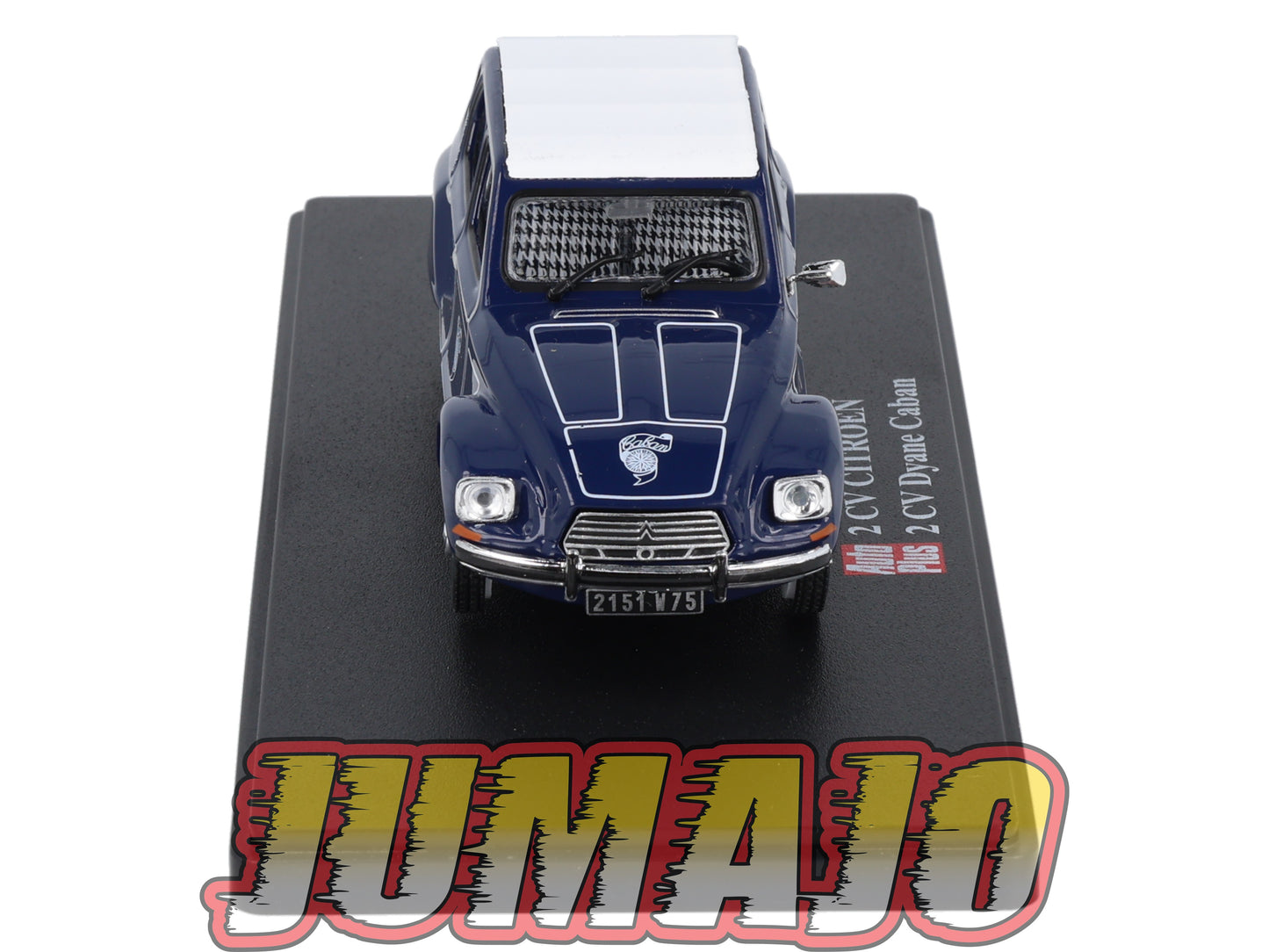 2CVAP103 Voiture 1/43 ELIGOR Auto plus : CITROEN 2CV n°103 San Miguel Bière