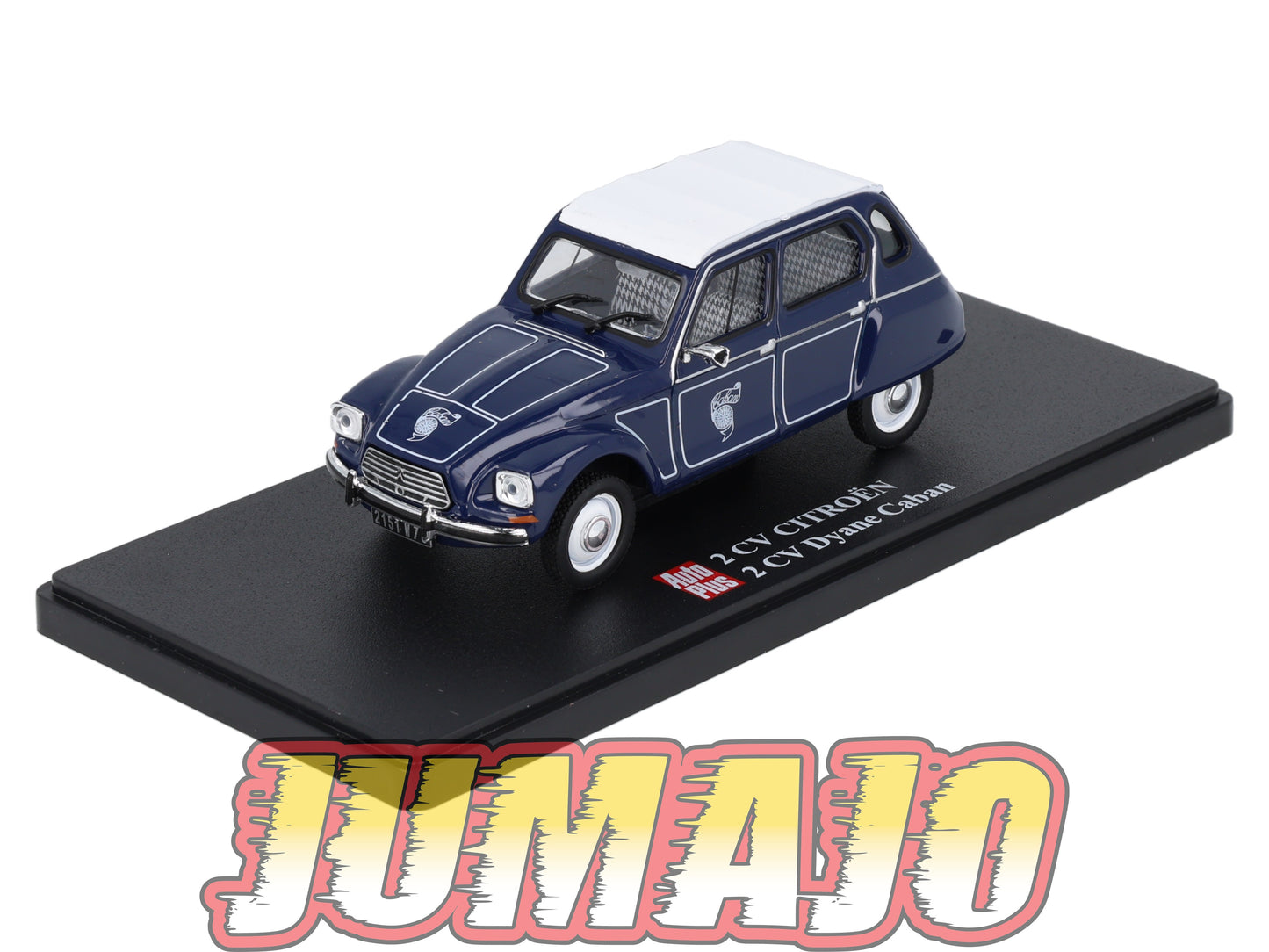 2CVAP103 Voiture 1/43 ELIGOR Auto plus : CITROEN 2CV n°103 San Miguel Bière