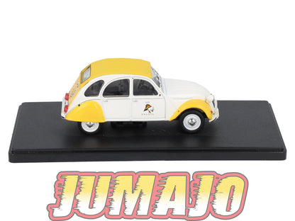 2CVAP110 Voiture 1/43 ELIGOR Auto plus : CITROEN 2CV La 2CV 6 Soleil